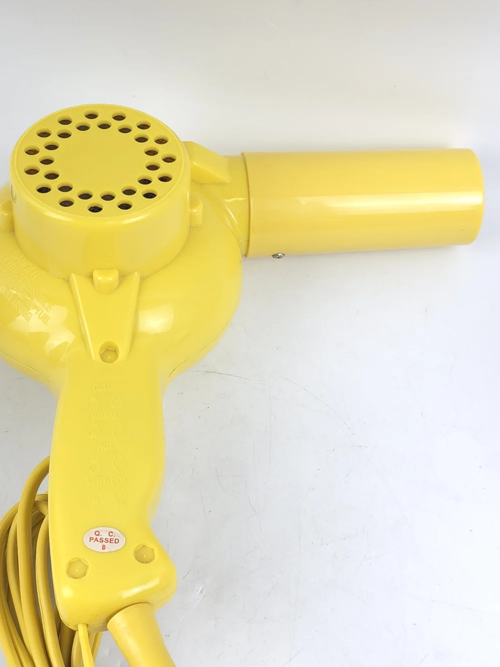 Yellowbird by Conair Pro Yellow Compact Hair Dryer